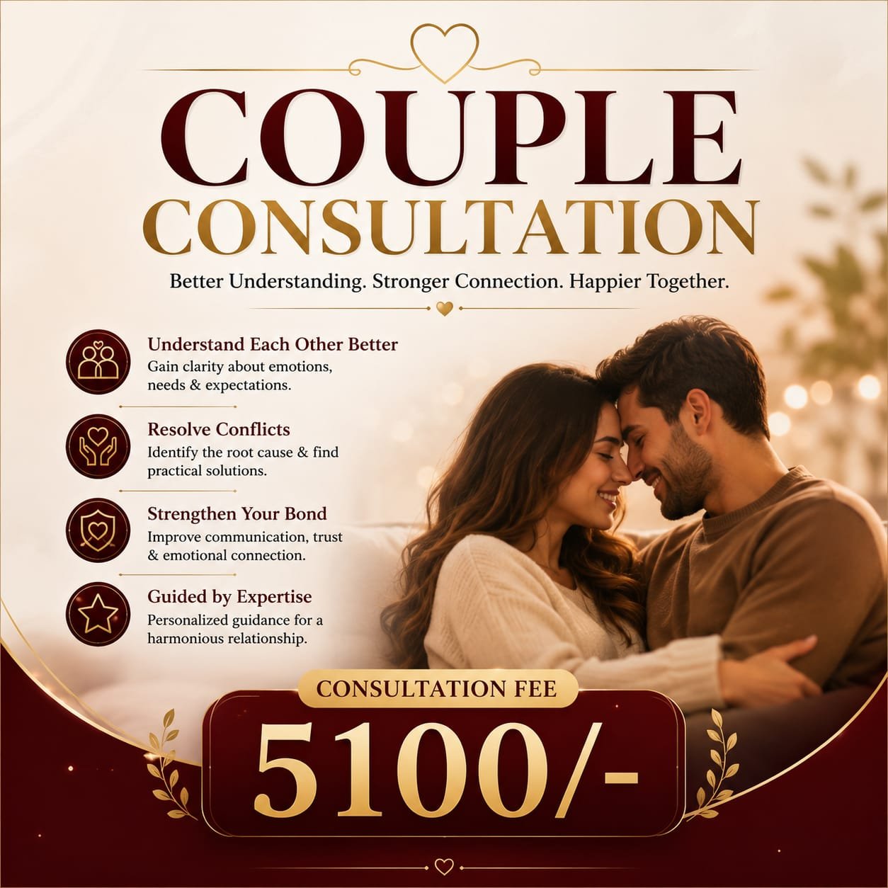 Couple Consultation — ₹5,100